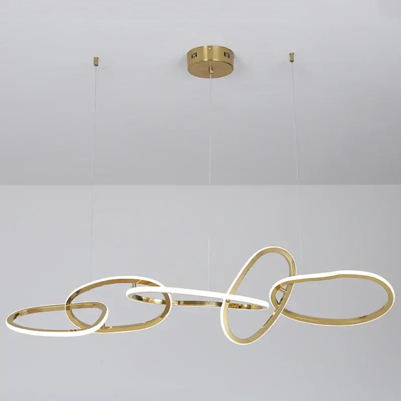 Curva Pendant - Gold