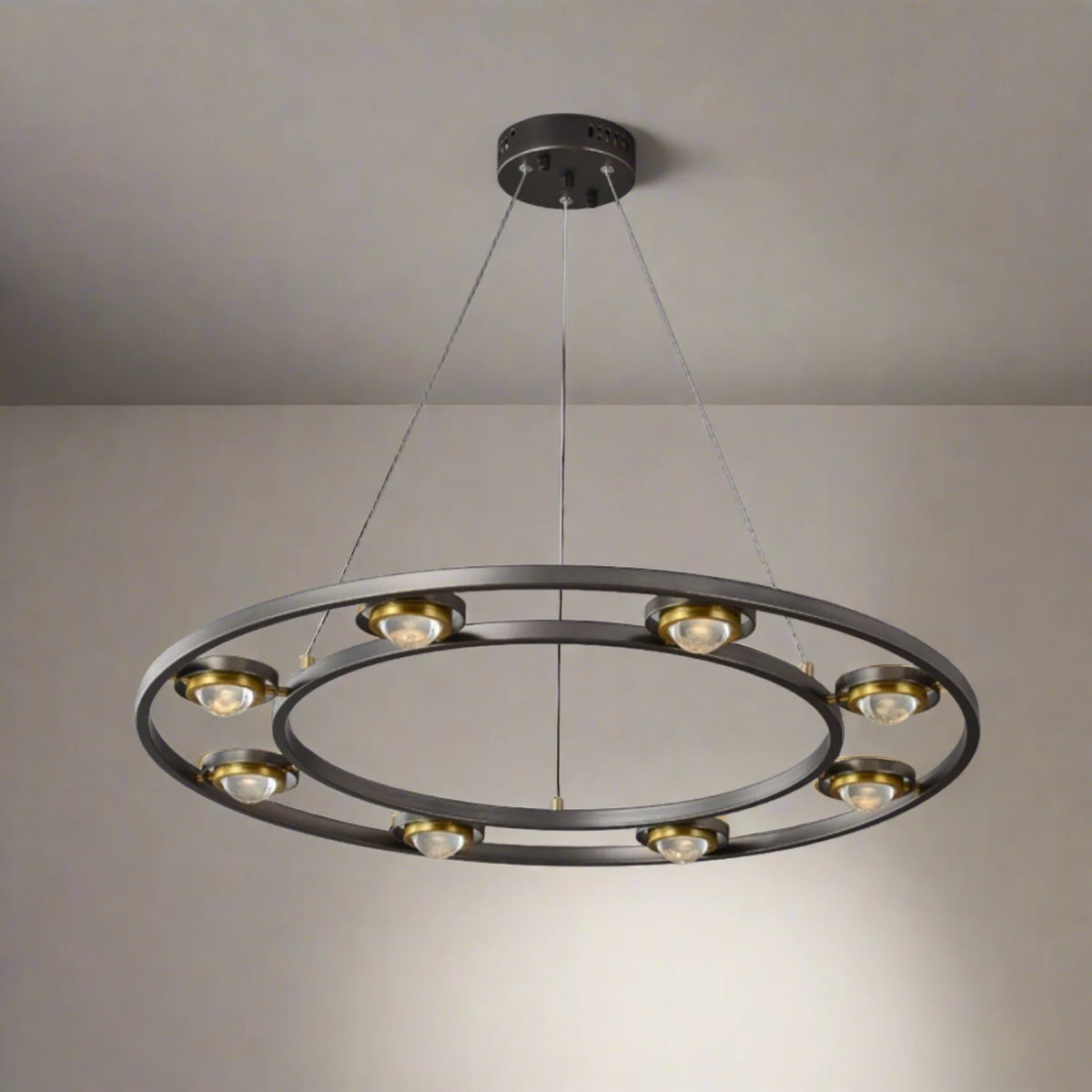 Harvey Round Pendant