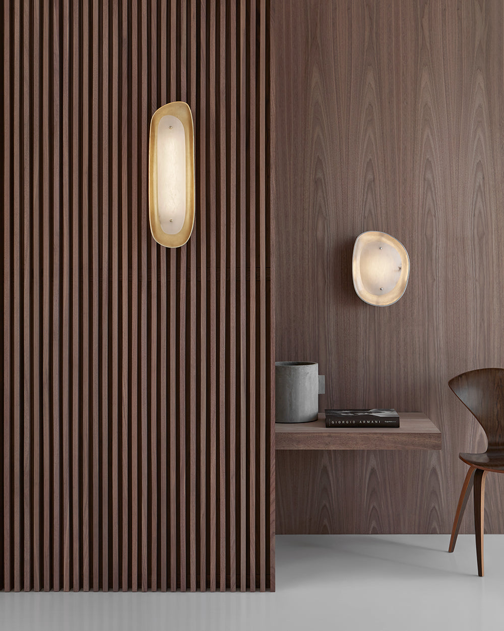 Samos Small Sculpted Sconce