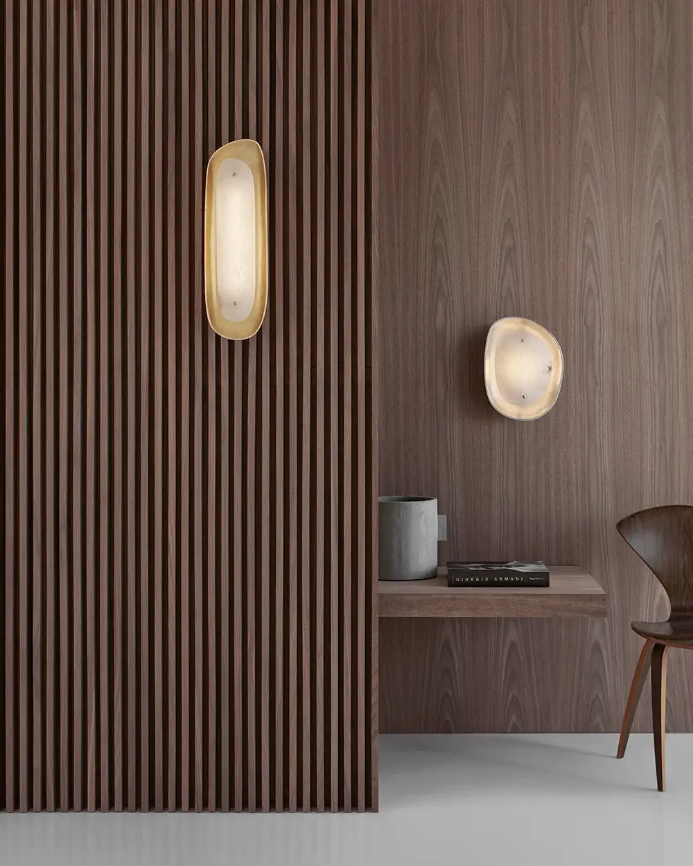 Samos Small Sculpted Sconce