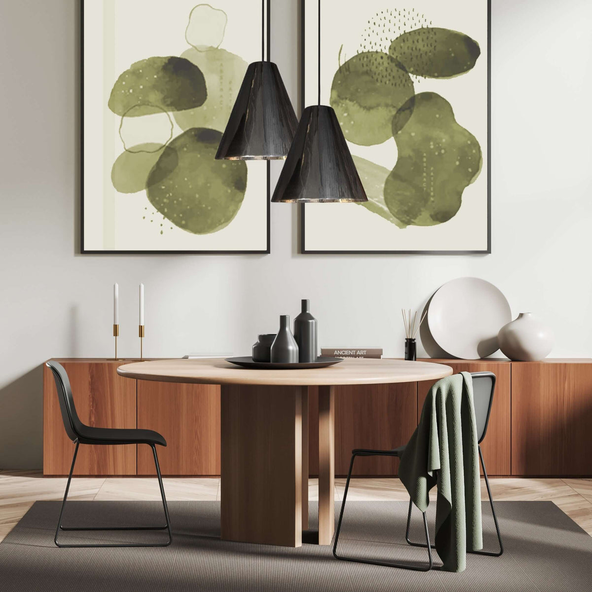 Alexis Nickel Pendant Light