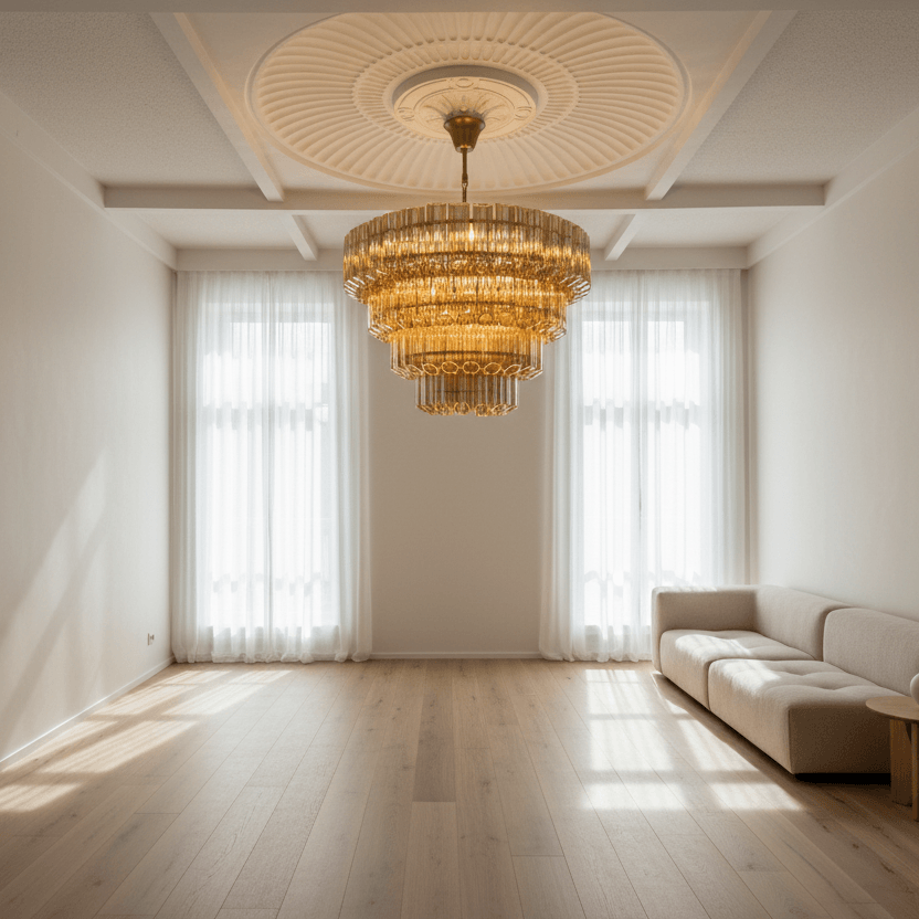 Amba Media Chandelier