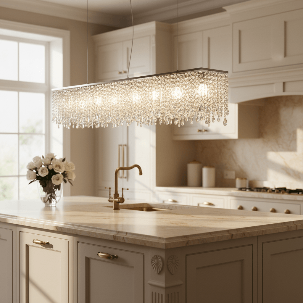Athena Chandelier - 1600 - Cascade