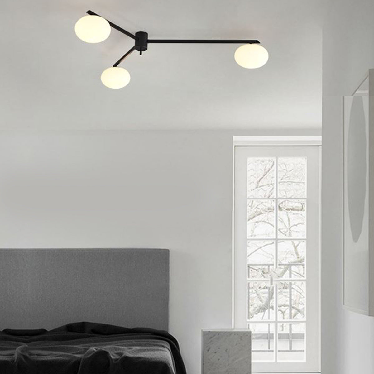 Turbine Ceiling Light