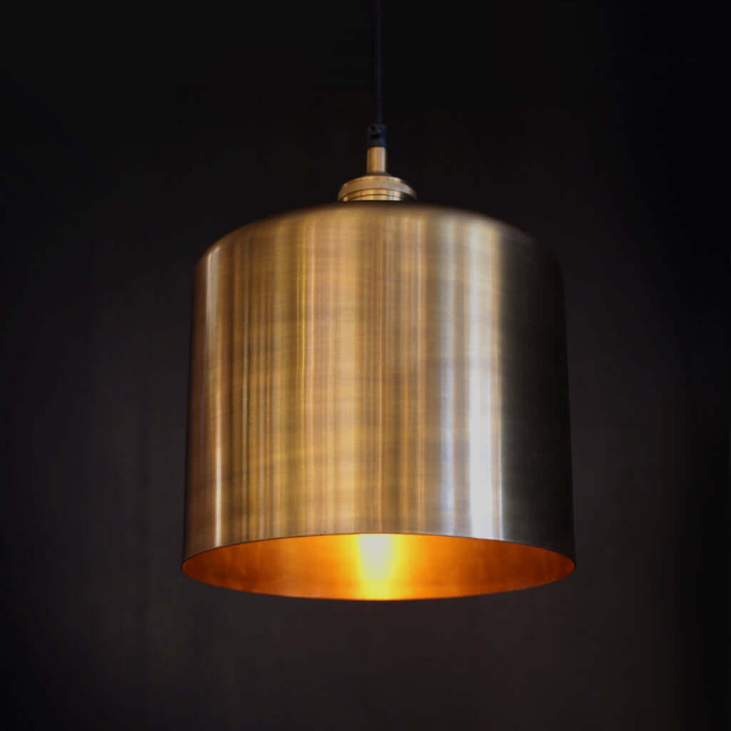 Caledon Small Pendant Brass