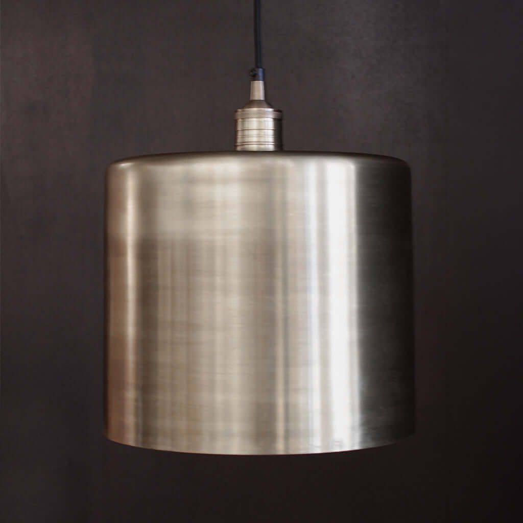 Caledon Large Nickel Pendant