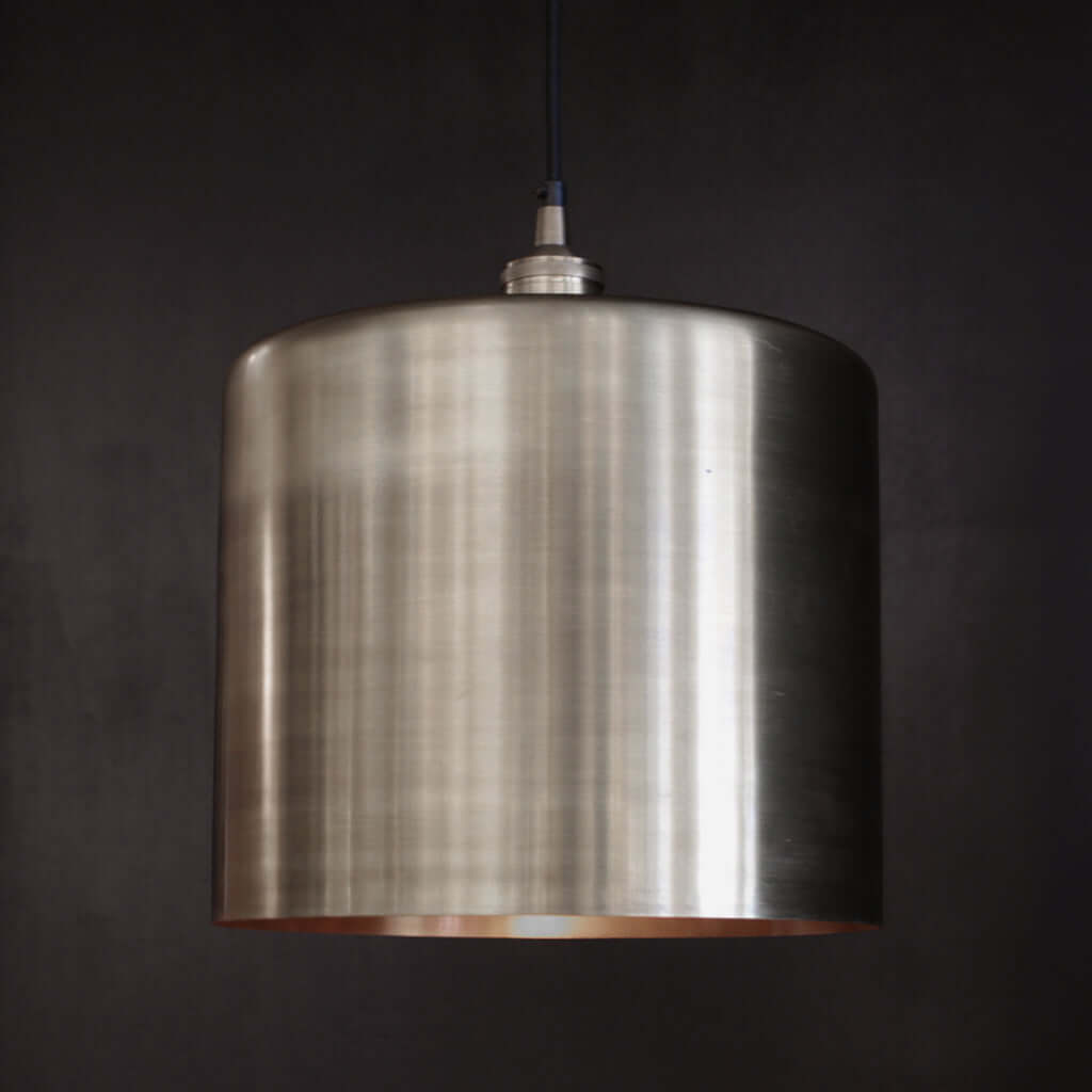 Caledon Large Nickel Pendant