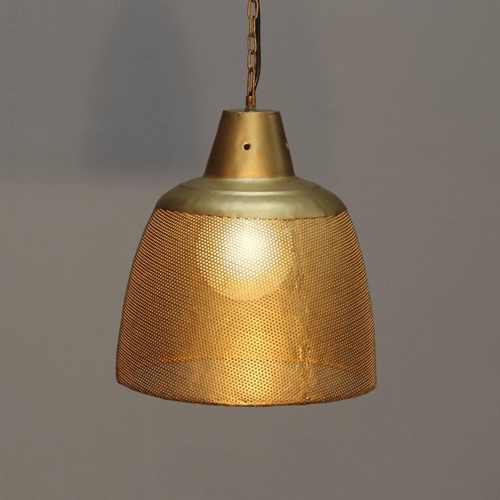 Capri 380D Pendant Light Gold_Murano Plus NZ