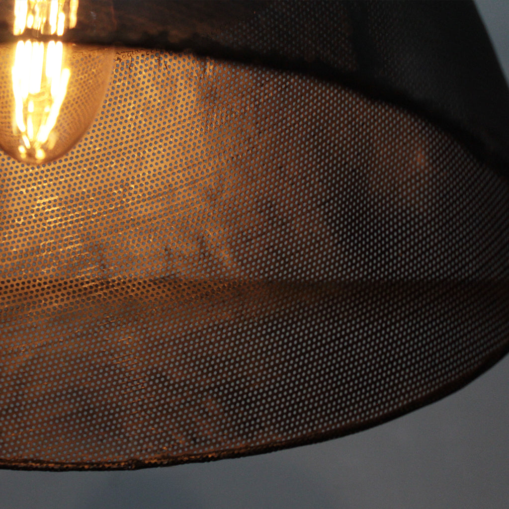 Capri Pendant Light Black 460D Murano Plus NZ