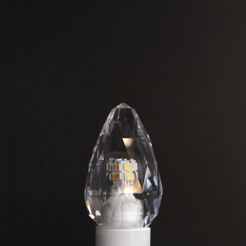 Crystal Candle LED E14 Light Bulb