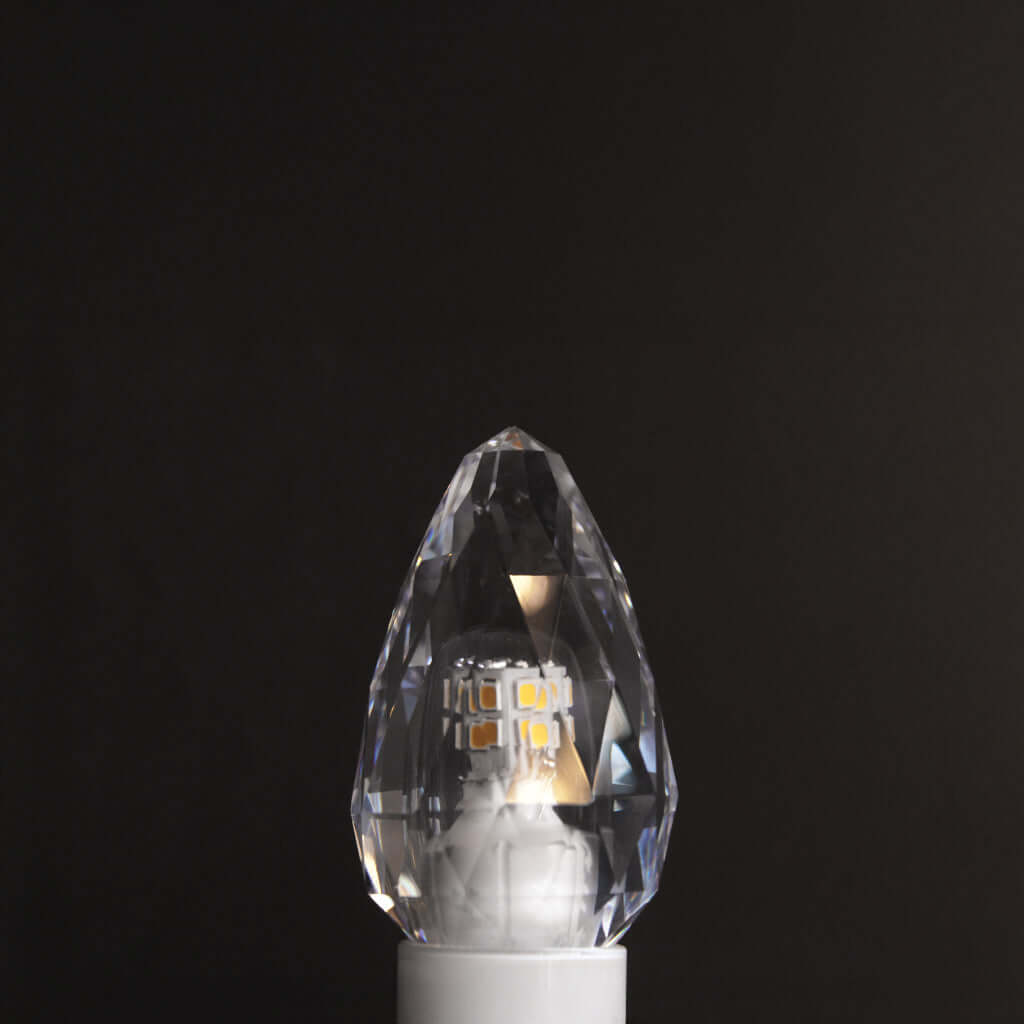 Crystal Candle LED E14 Light Bulb