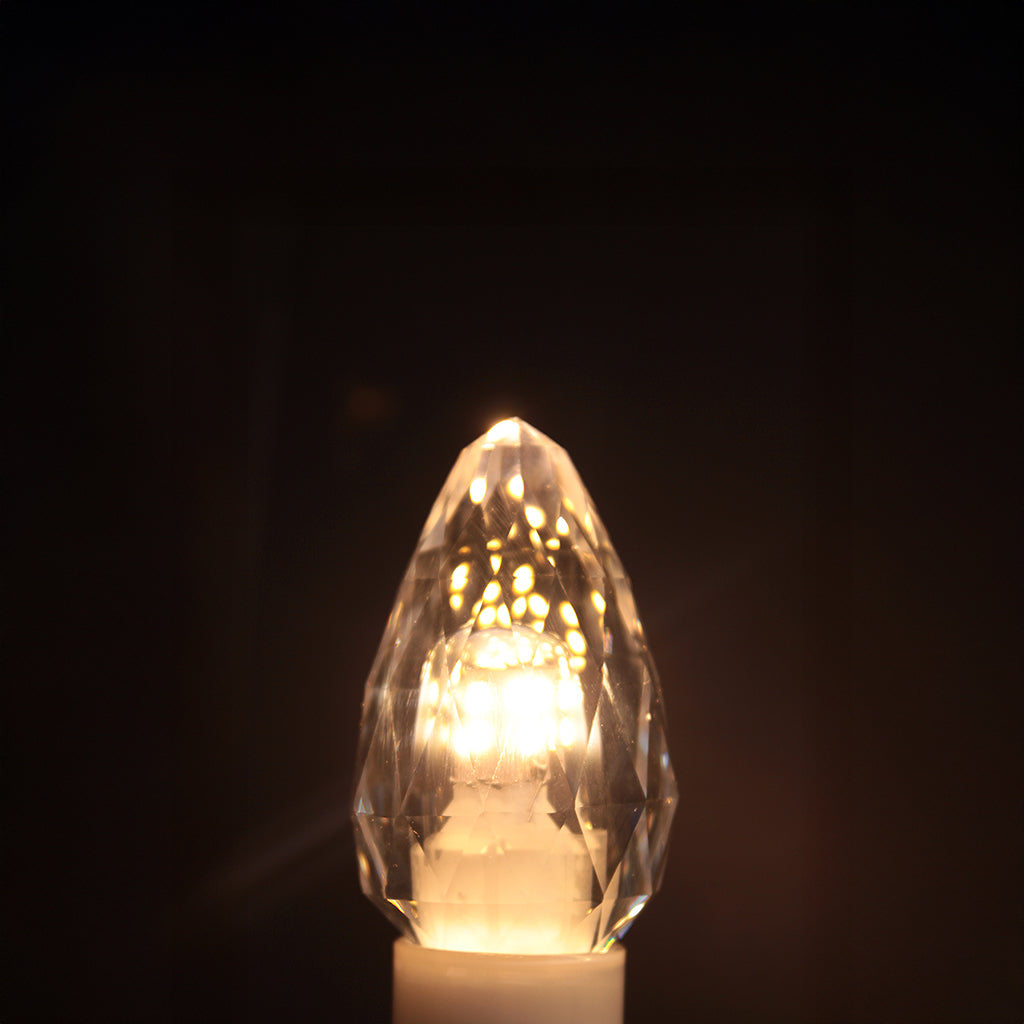 Crystal Candle LED E14 Light Bulb