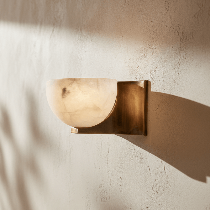 Femke Wall Light Antique Brass