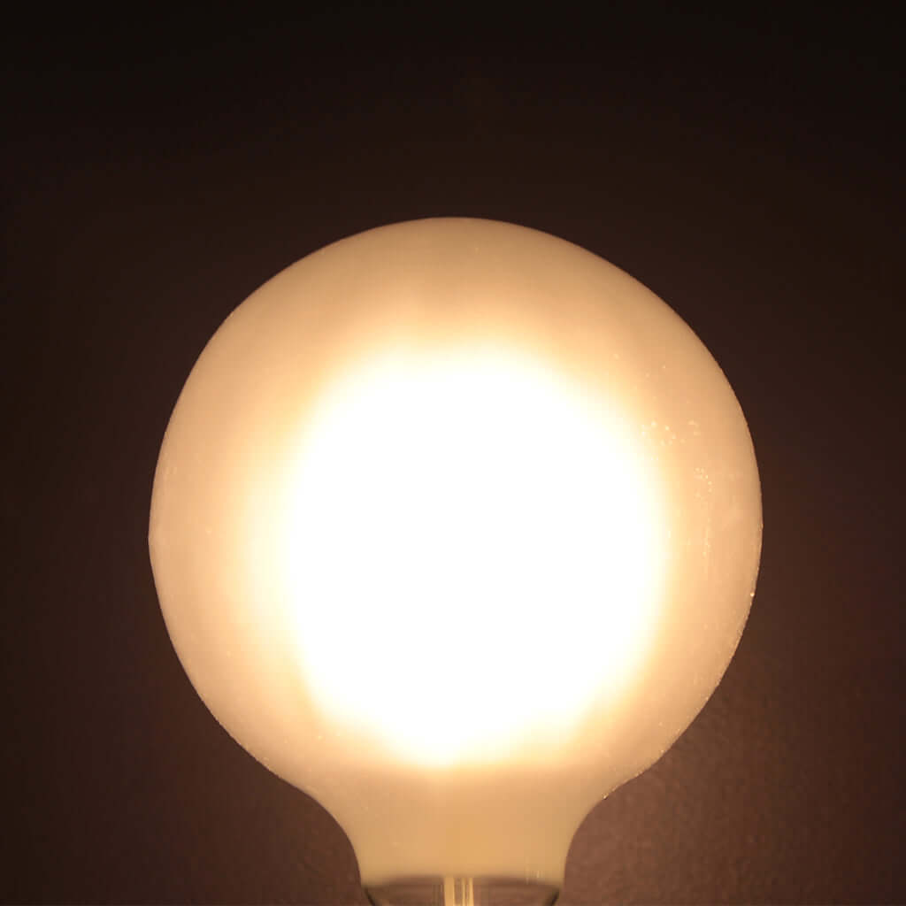 G125 Sand 8W 2700K LED E27 Light Bulb