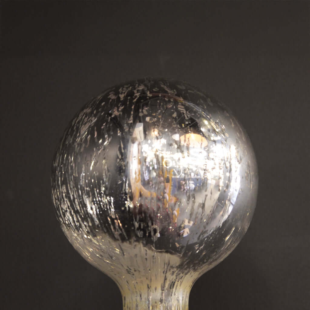 G125 Silvered 4W 2700K LED E27 Light Bulb