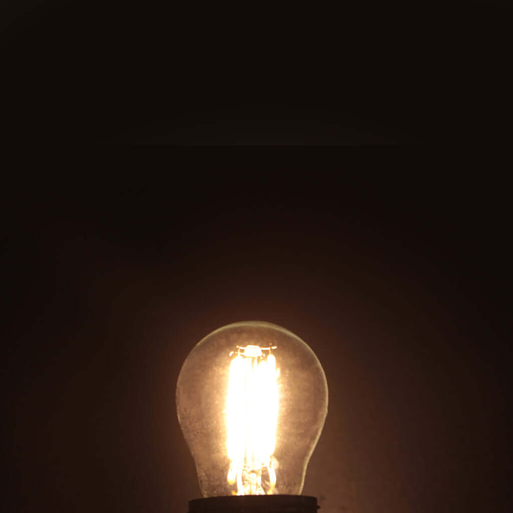 G45 Filament 4W 2700K Dimmable LED E27 Light Bulb