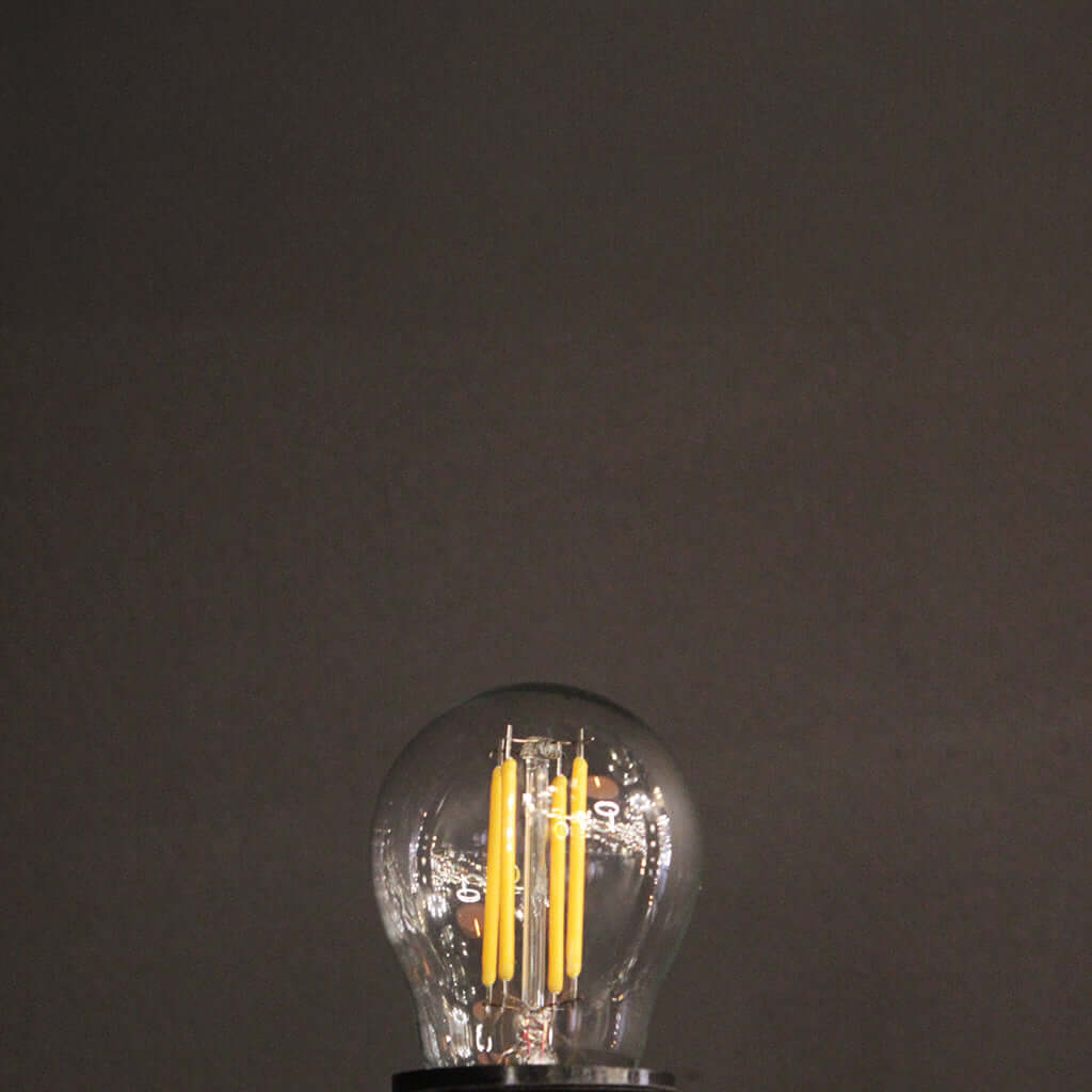G45 Filament 4W 2700K Dimmable LED E27 Light Bulb