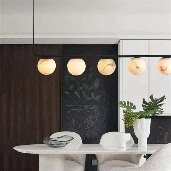 Zara Marble Linear Pendant