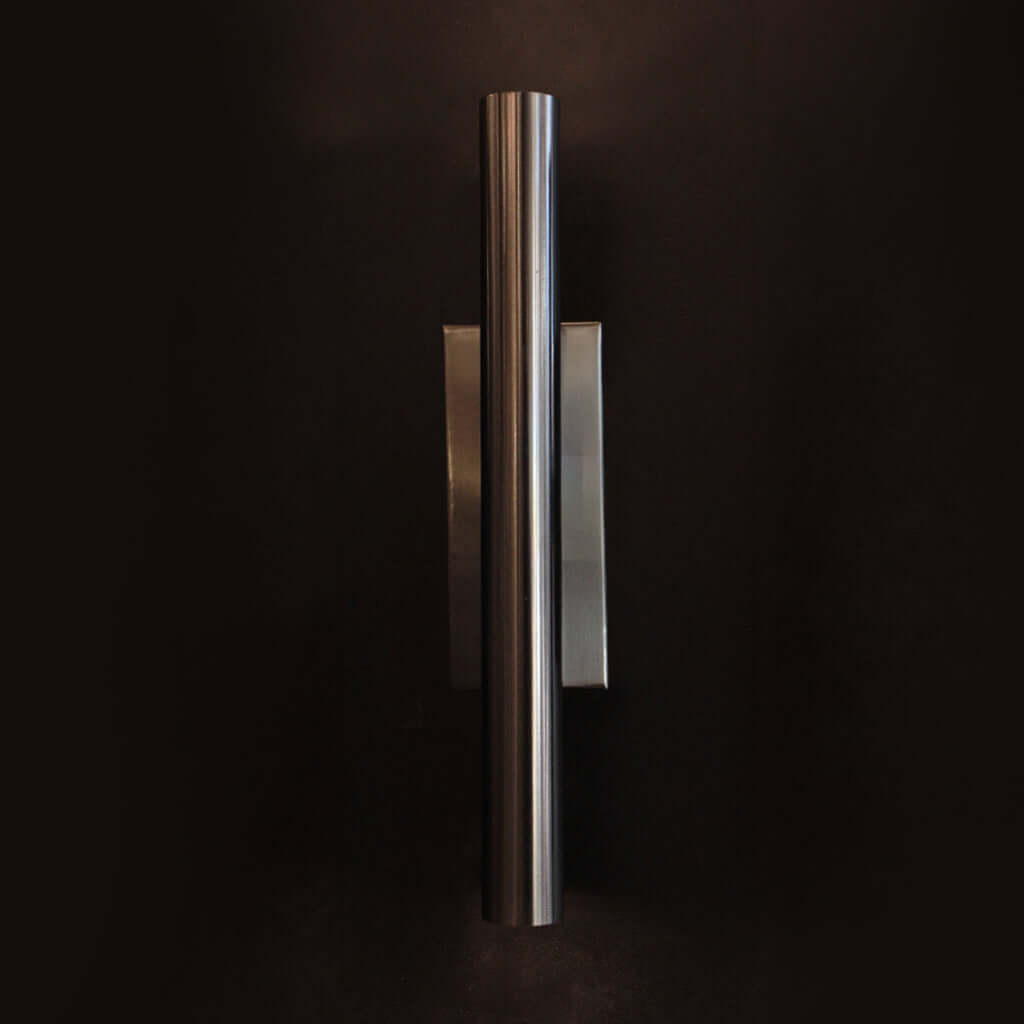 Nickel up down wall light