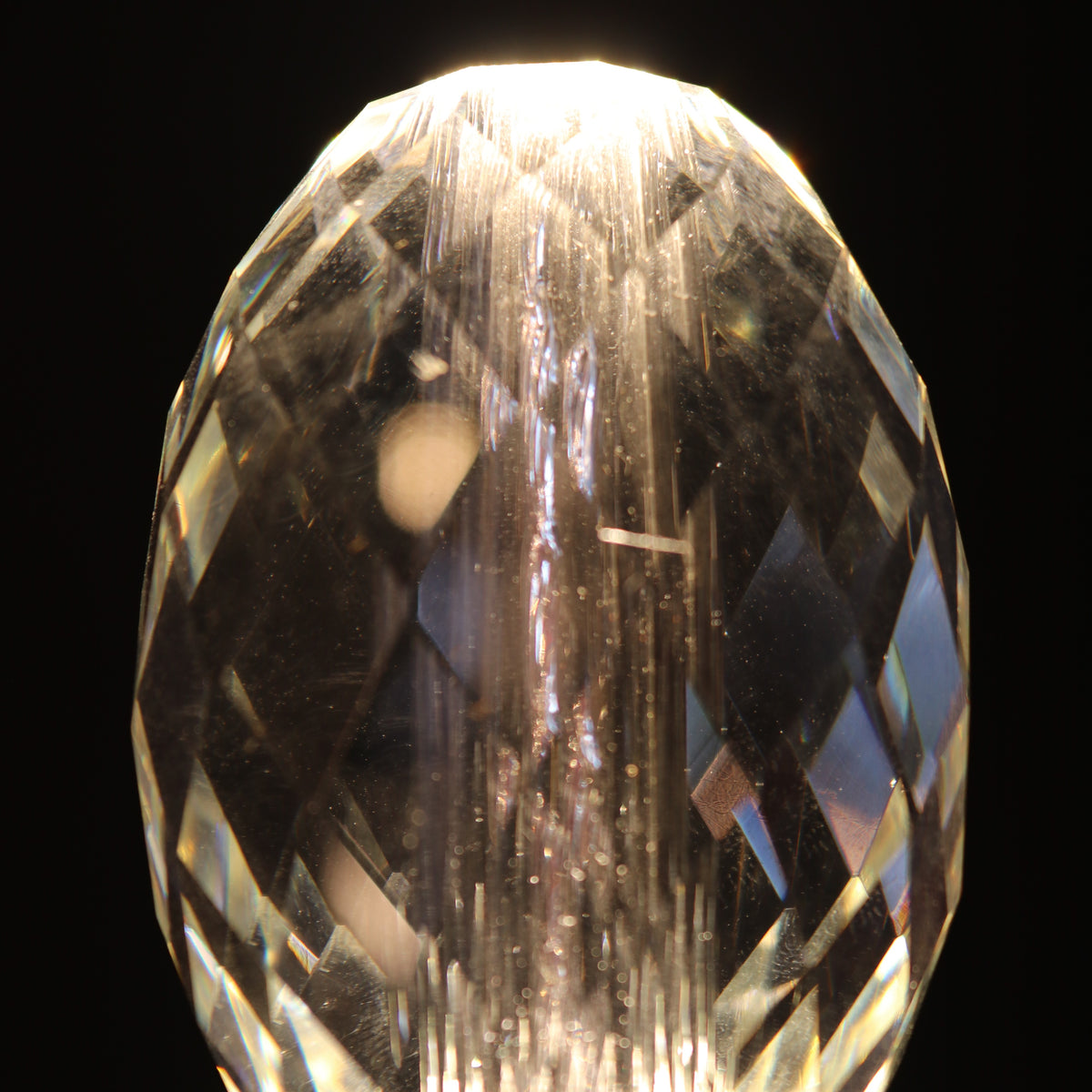 Crystal Oval Pineapple LED Bulb