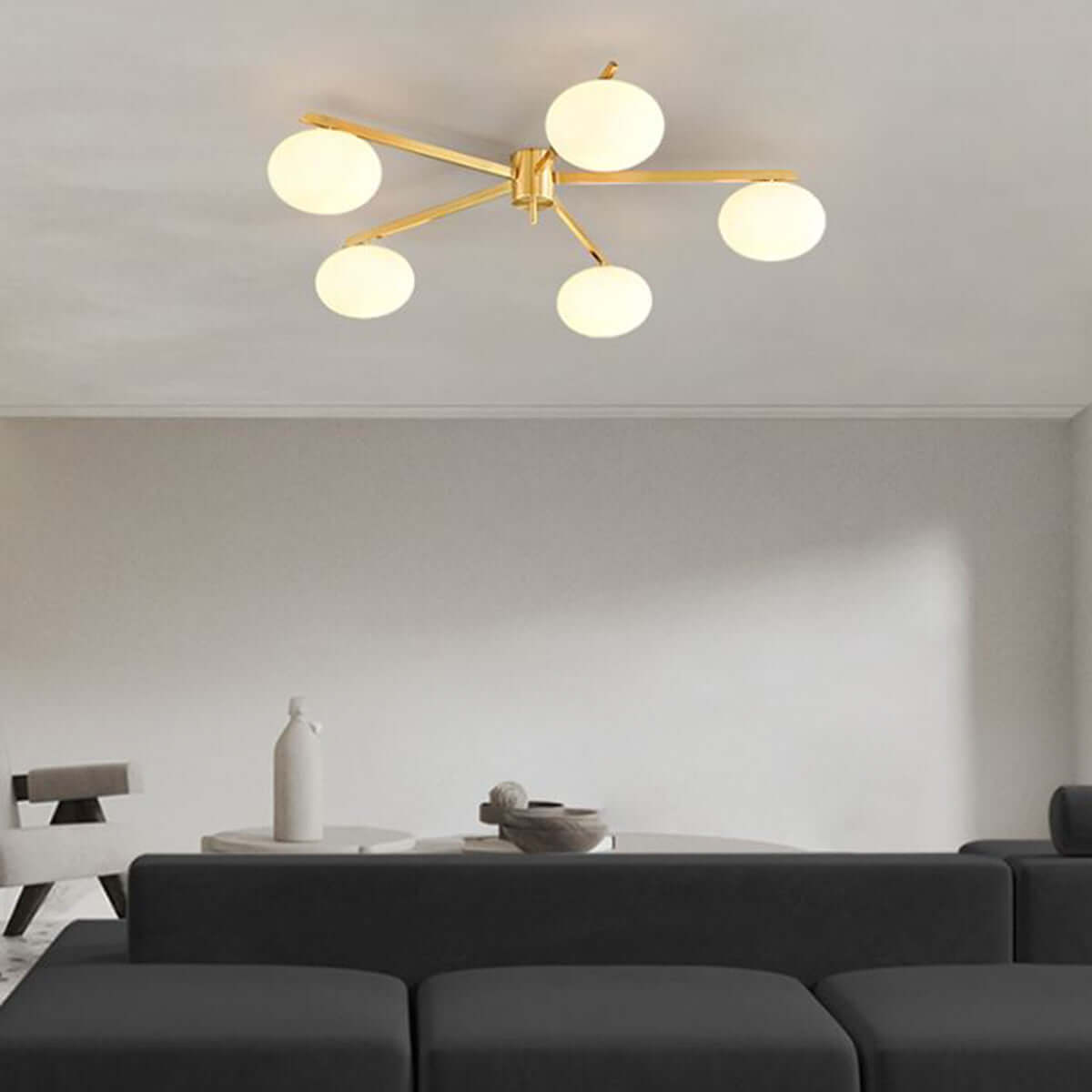 Turbine Ceiling Light