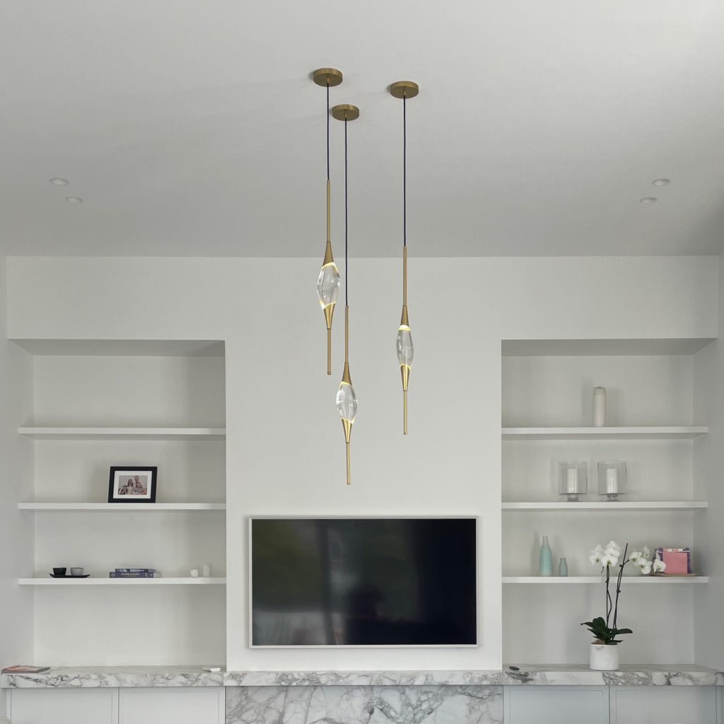 Murano Plus Home Feature Lighting Aurelie Pendant Living Room