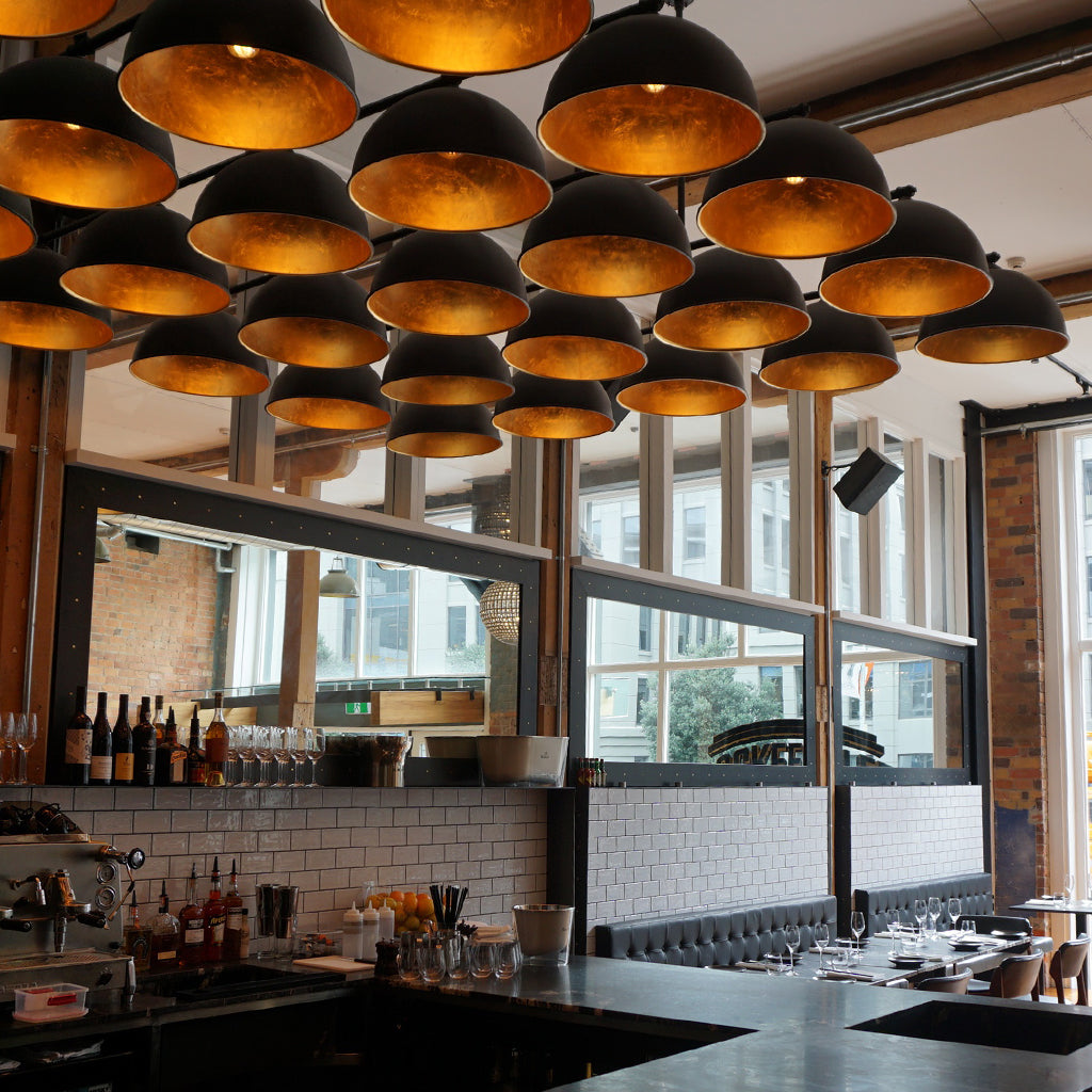 Murano Plus Custom Dome Pendants Restaurant Hospitality