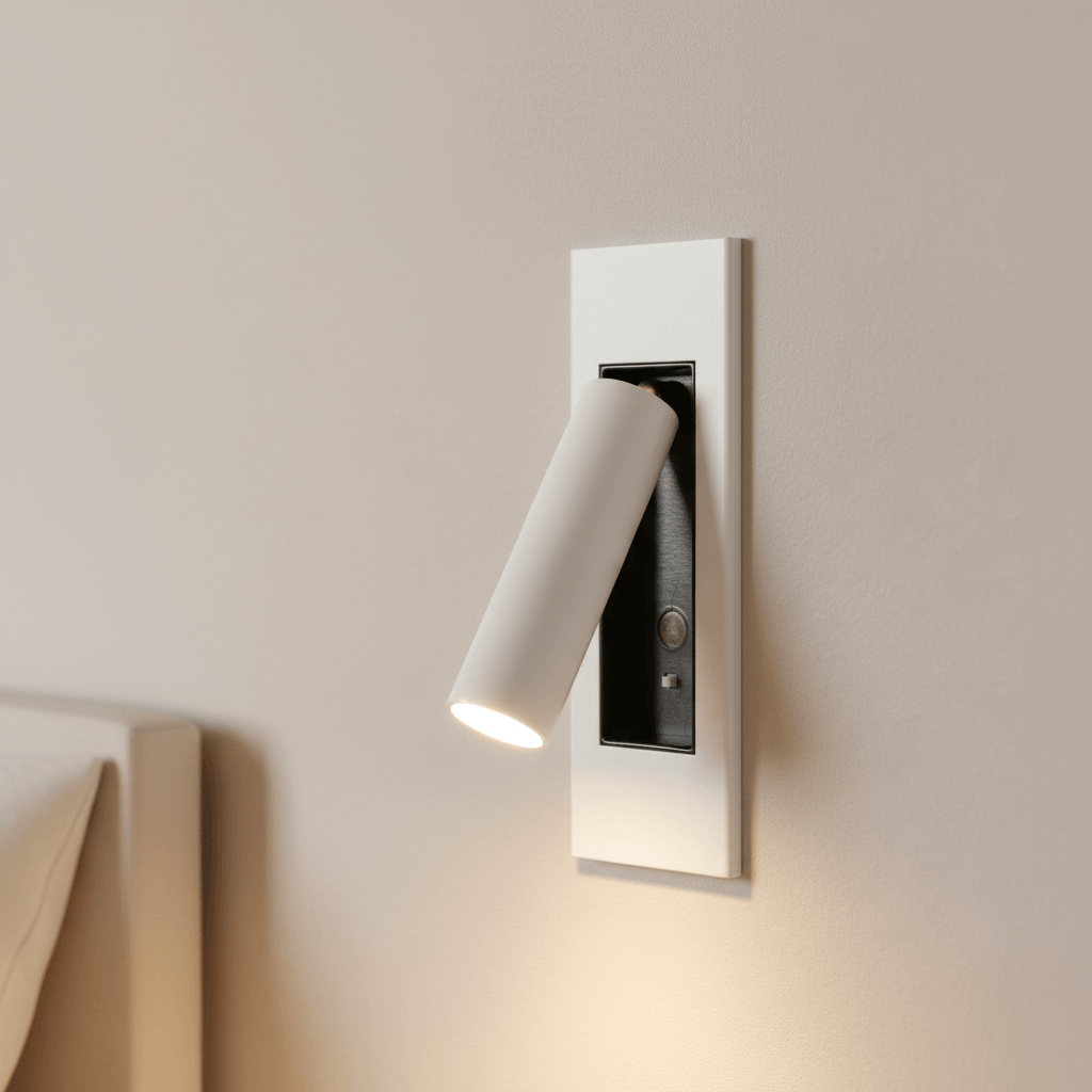 Point Wall Light_White_Murano Plus Lighting NZ