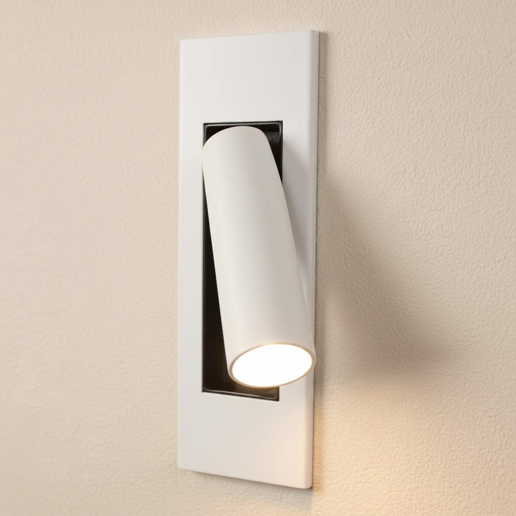 Point Wall Light_White_Murano Plus Lighting NZ
