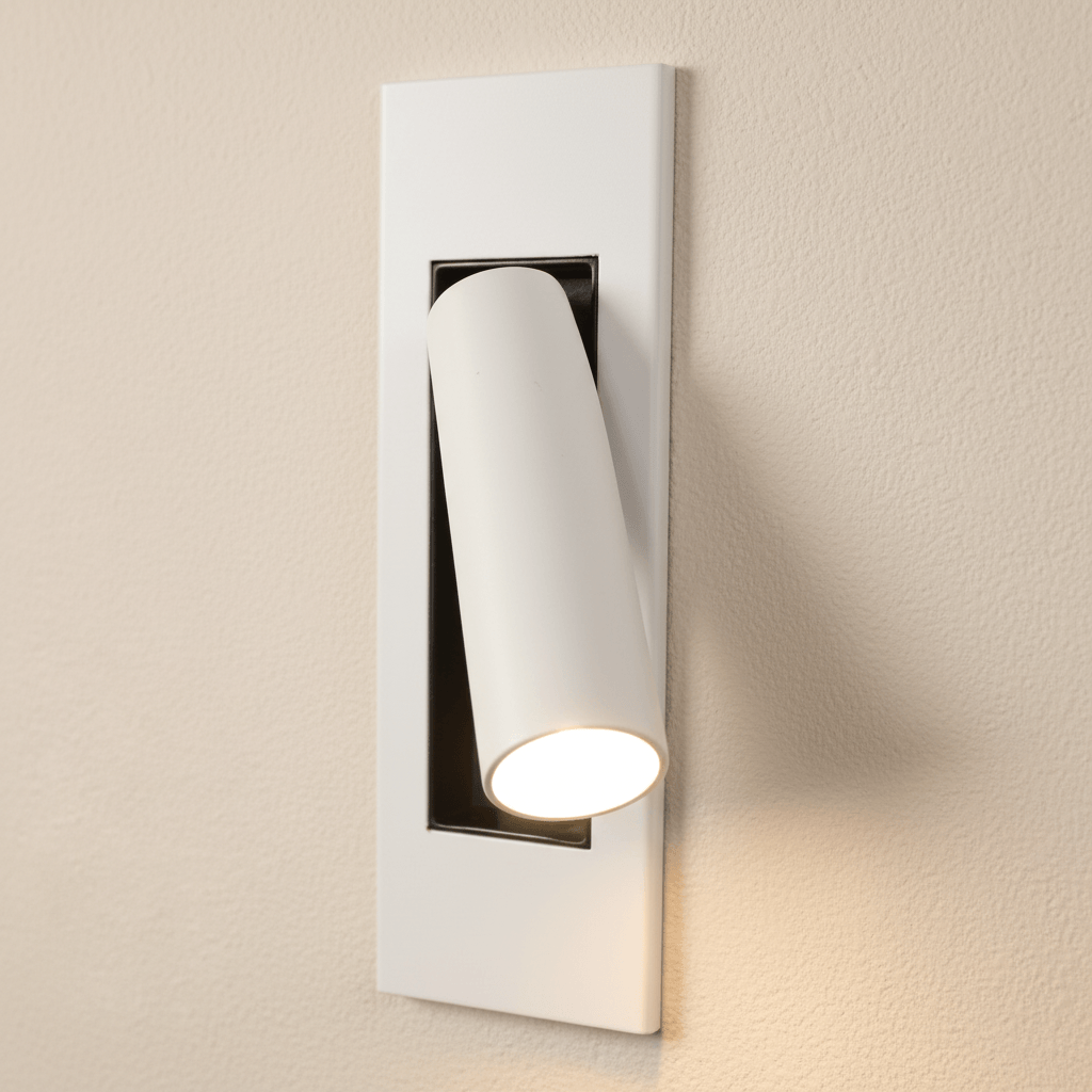 Point Wall Light_White_Murano Plus Lighting NZ
