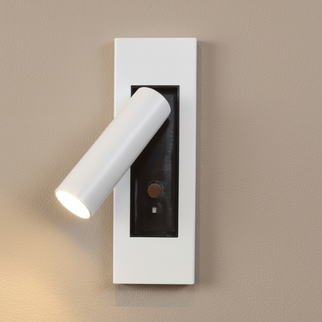 Point Wall Light_White_Murano Plus Lighting NZ