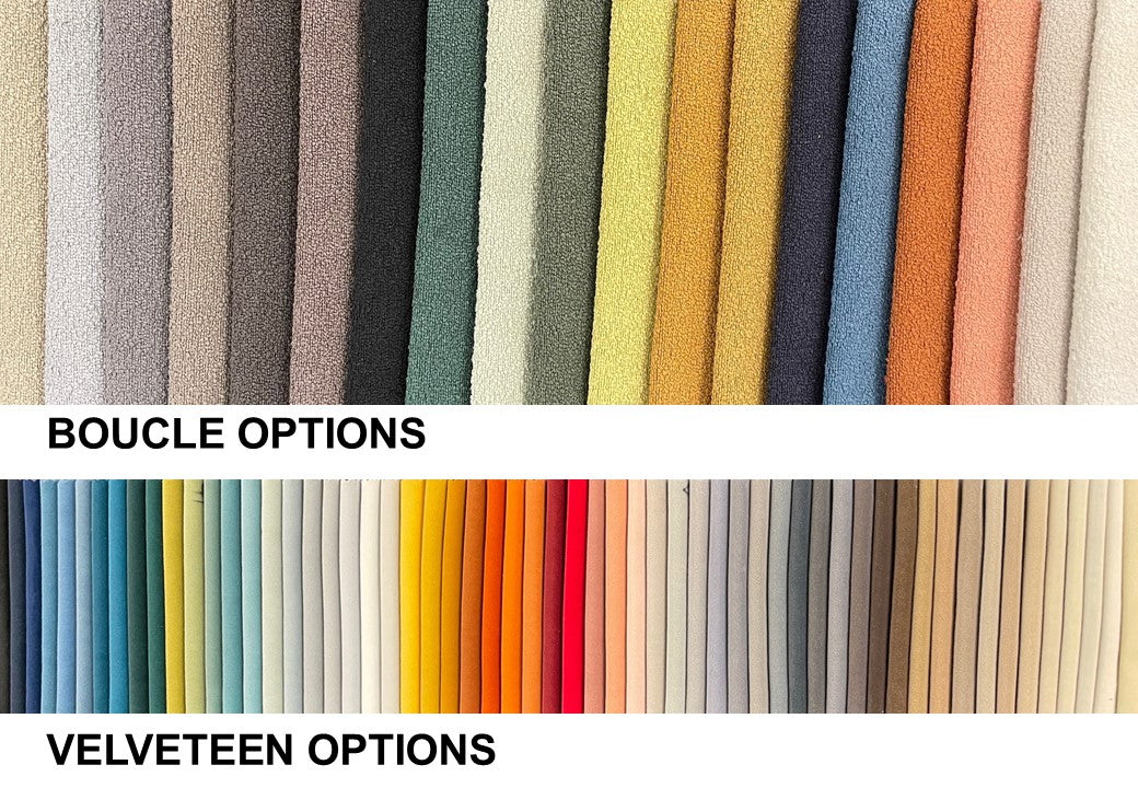 Curv Fabric Sofa Small