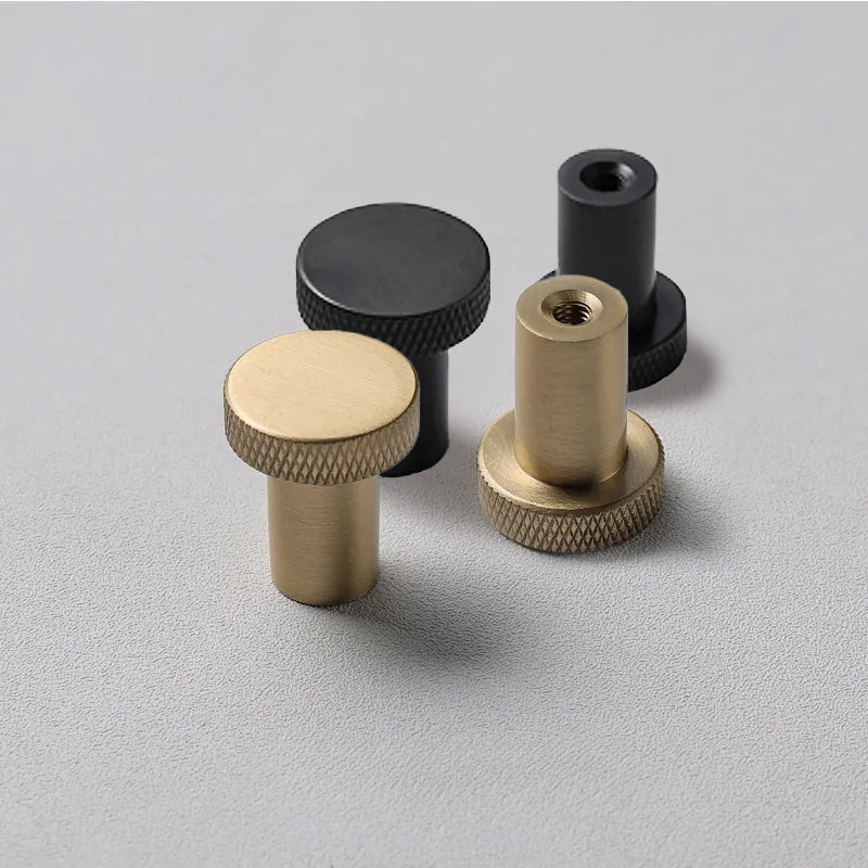Brass Cabinet Knob Type D