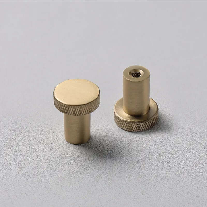 Brass Cabinet Knob Type D