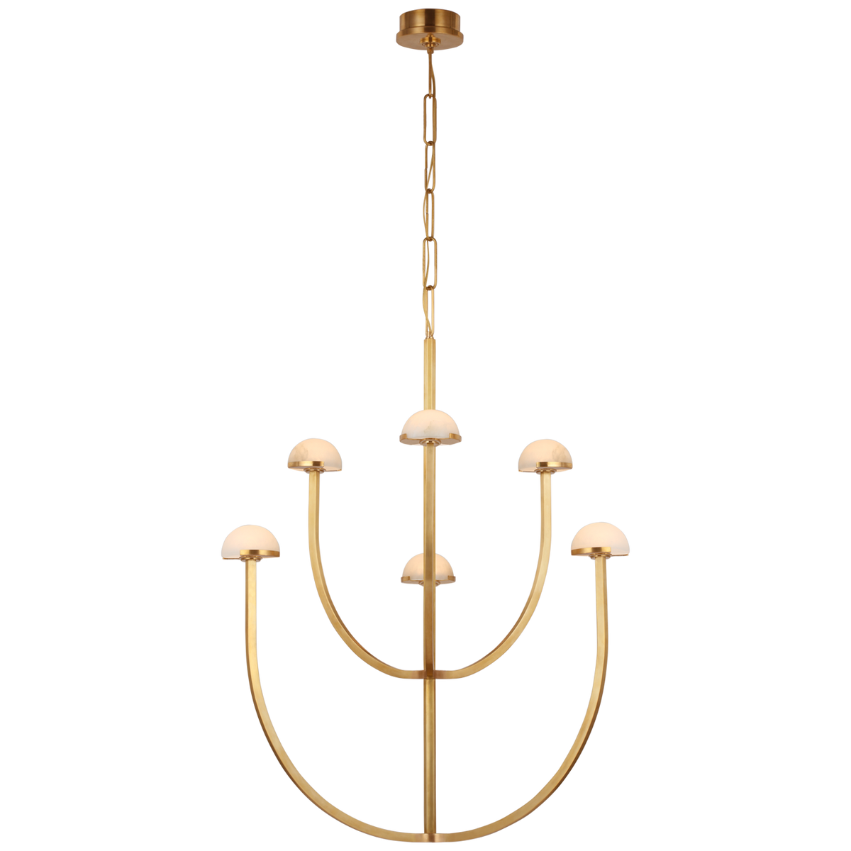 Pedra Large Two-Tier Chandelier