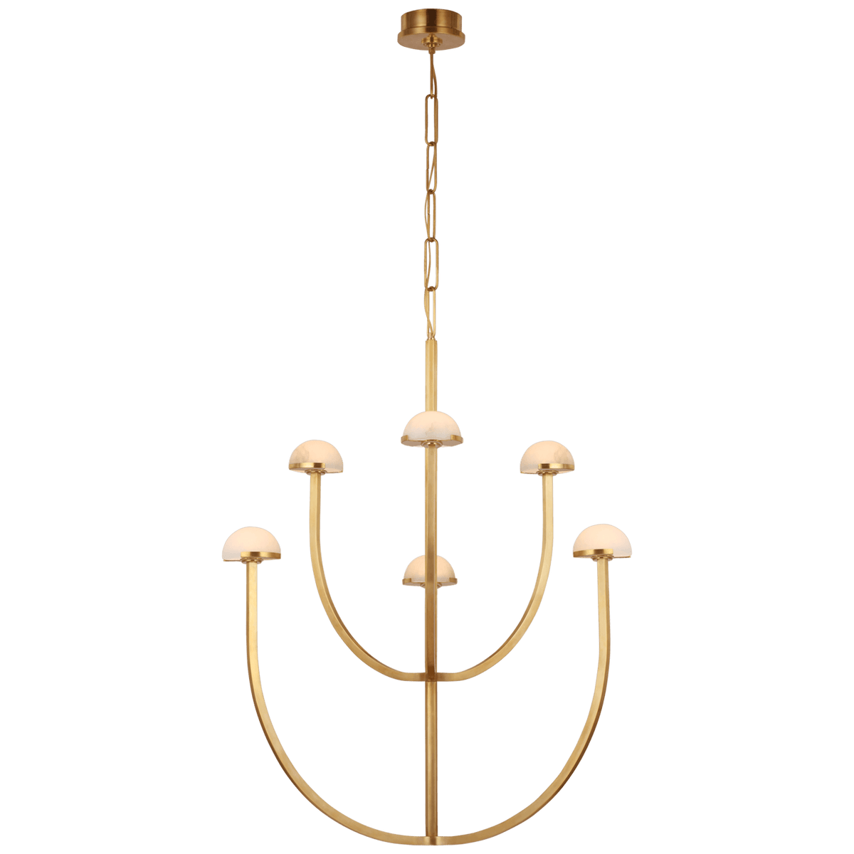 Pedra Large Two-Tier Chandelier