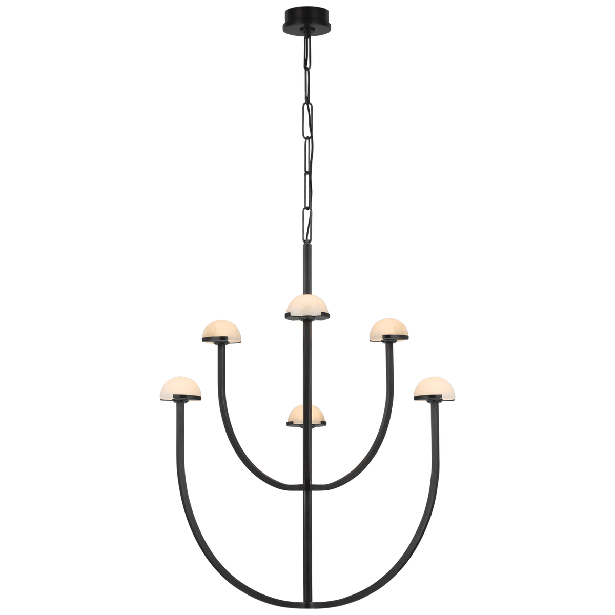 Pedra Large Two-Tier Chandelier