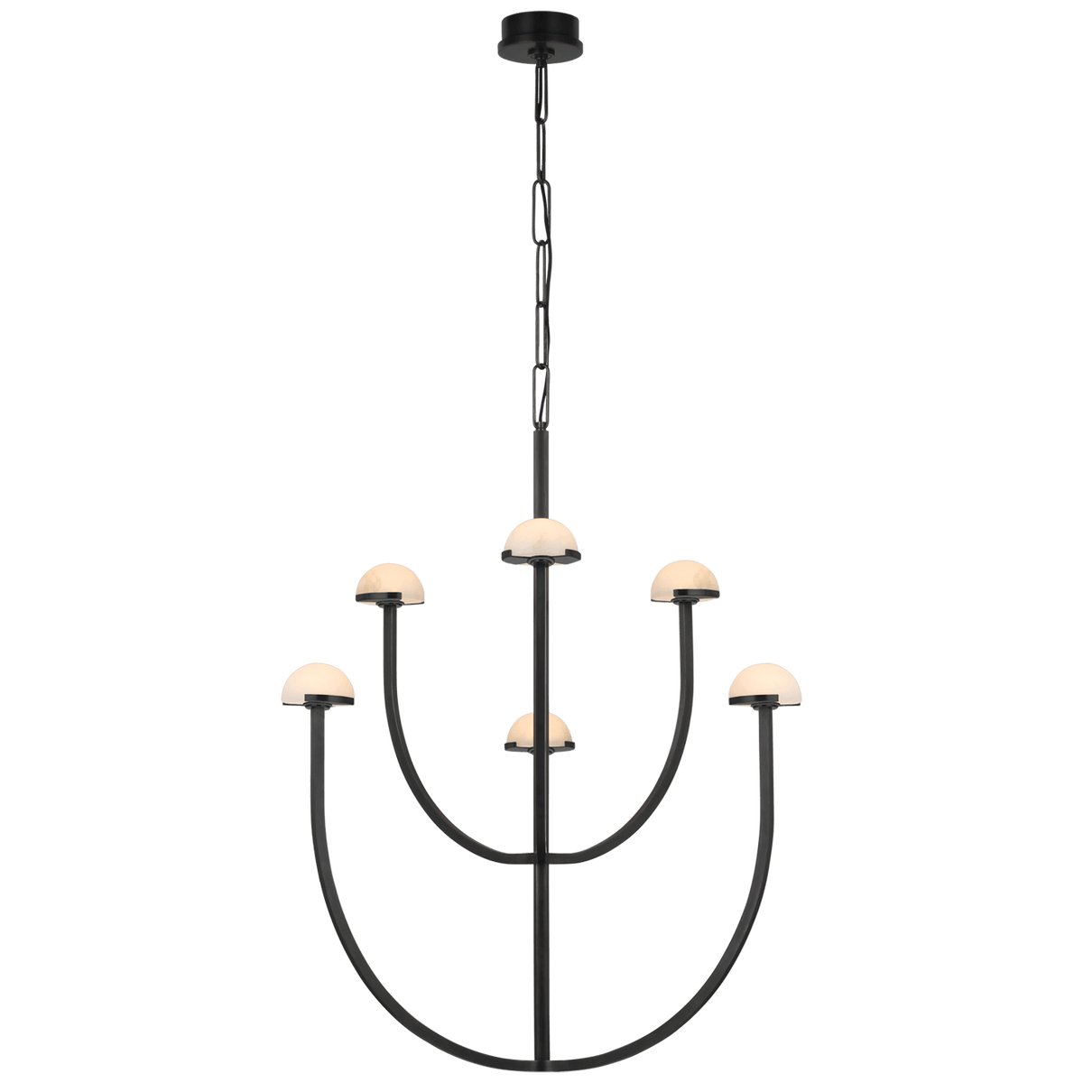 Pedra Large Two-Tier Chandelier
