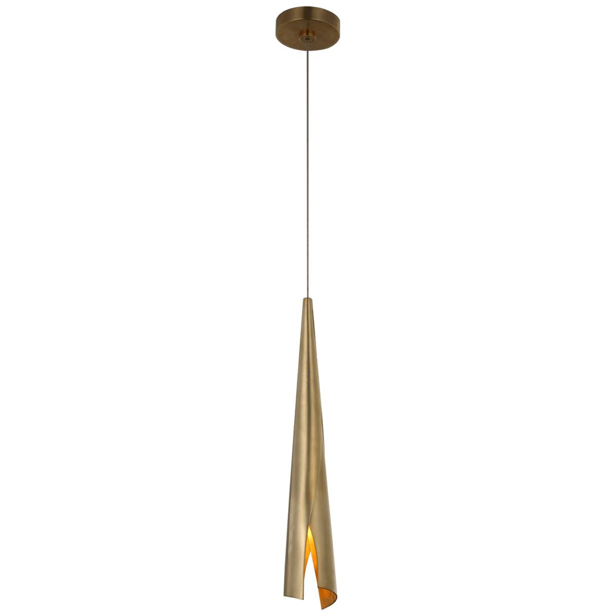 Piel Delicate Wrapped Pendant