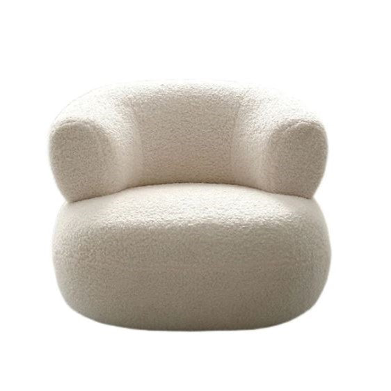Nova Boucle White Armchair