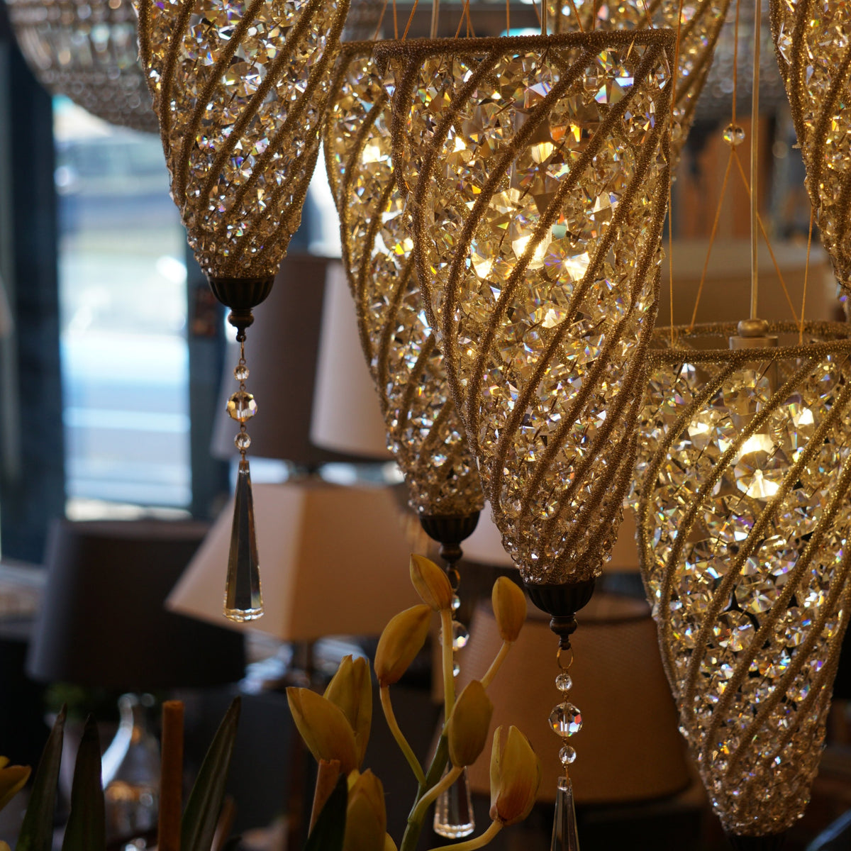 Glanz Chandelier at Murano Plus, Lighting Specialists in Auckland