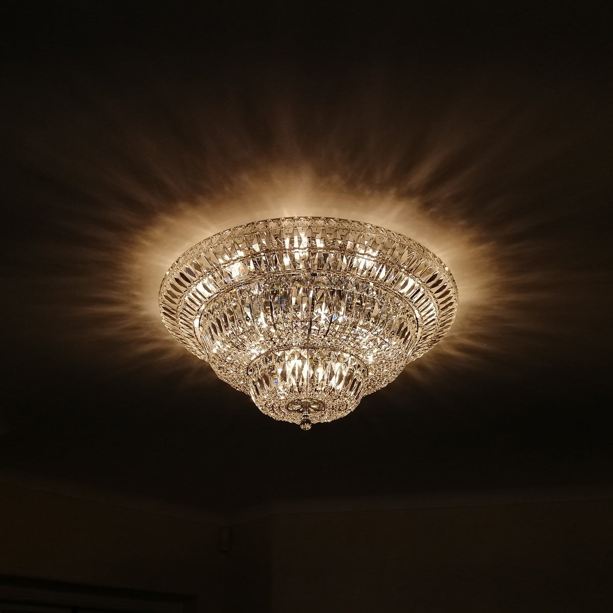 Cacique Ceiling Mounted Chandelier at Murano Plus, Lighting Specialists in Auckland