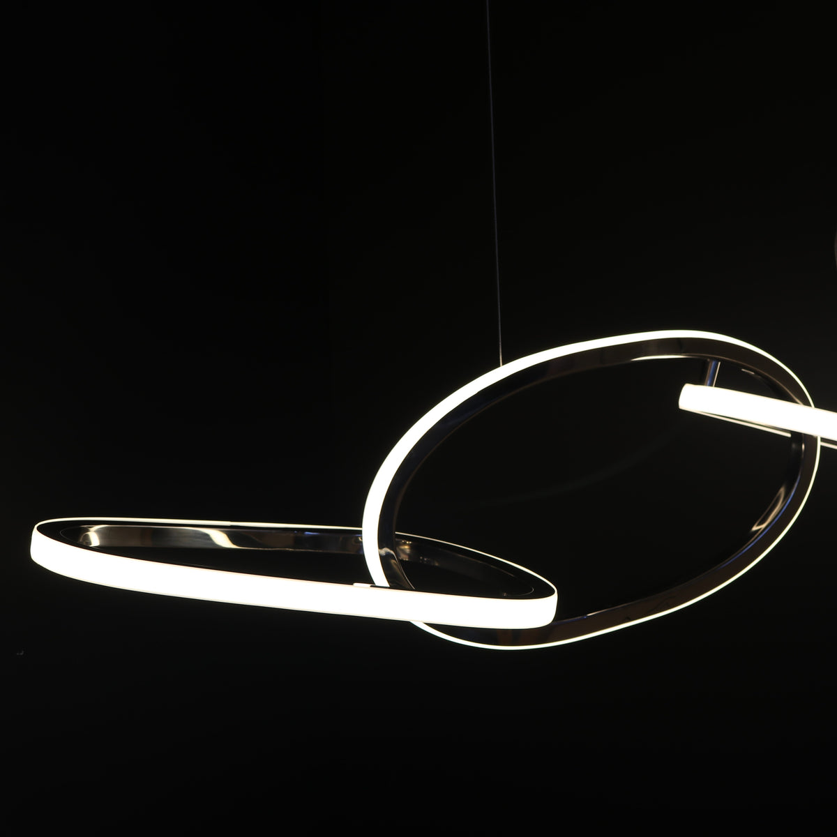 Curva Pendant - Chrome