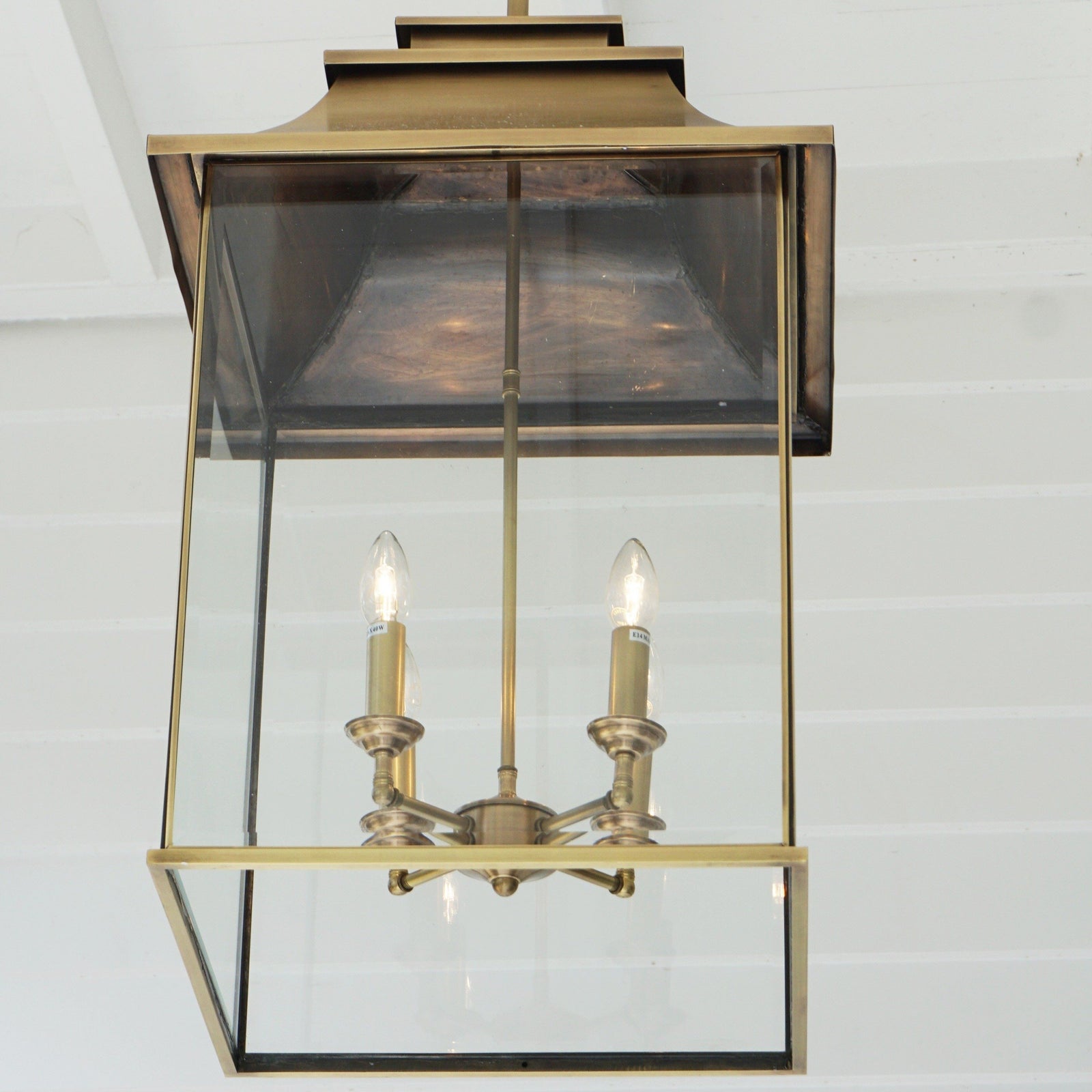 Brass Lantern Lantern at Murano Plus, Lighting Specialists in Auckland