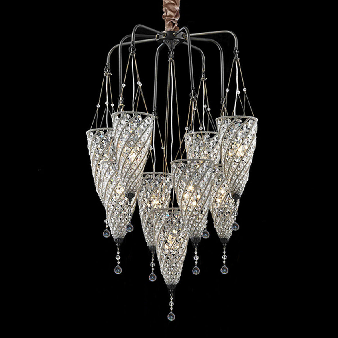 Glanz Chandelier at Murano Plus, Lighting Specialists in Auckland