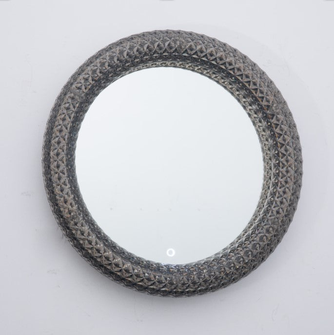 Crystal LED Mirror Round 500mm Diameter