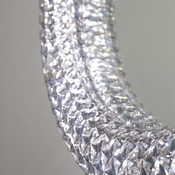 Crystal LED Mirror Round 500mm Diameter