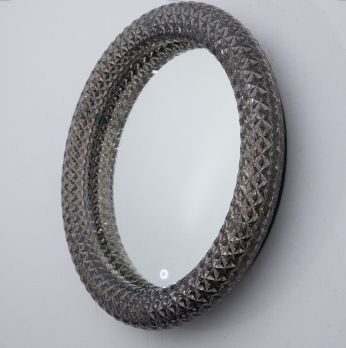 Crystal LED Mirror Round 500mm Diameter