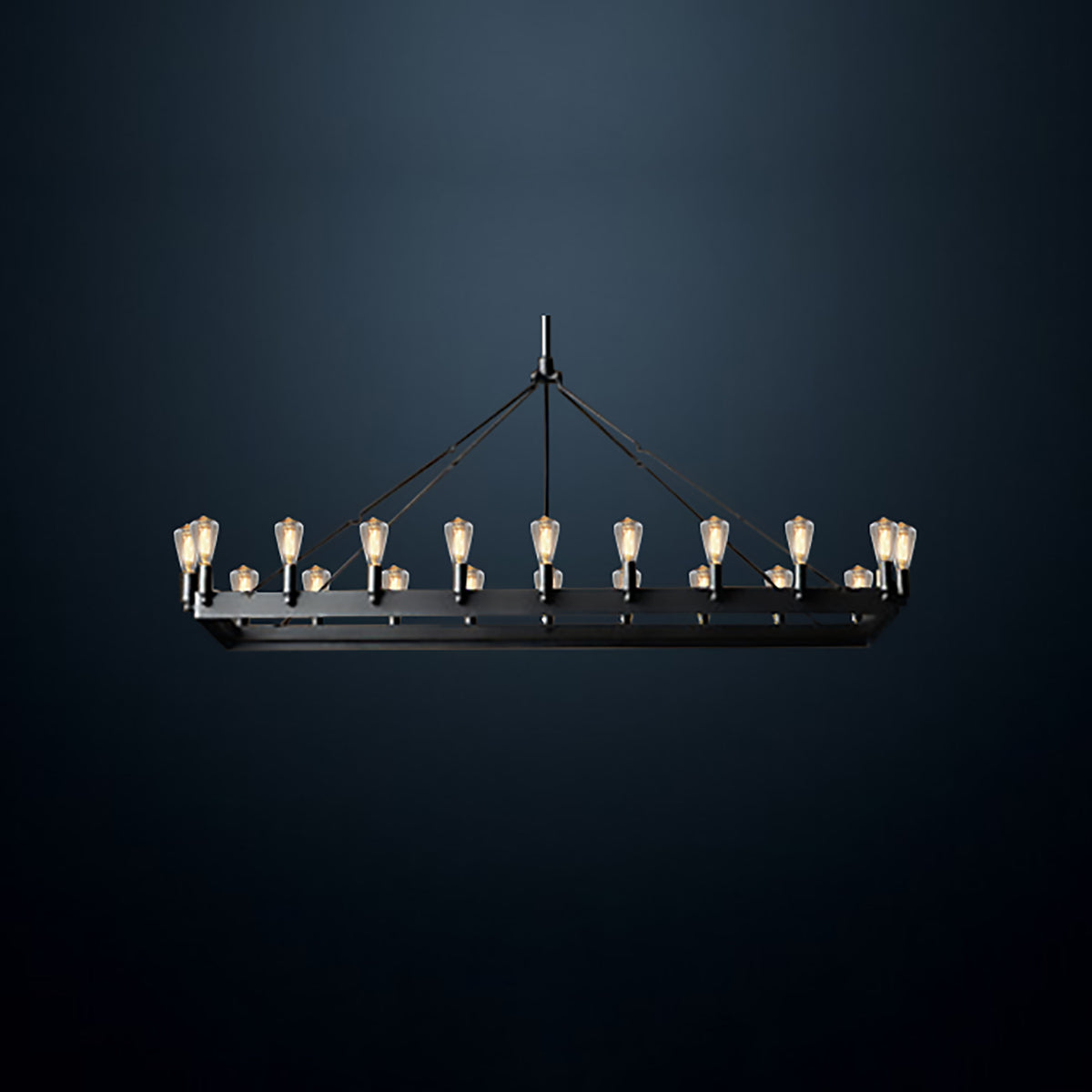 Toscana - Rectangle Medium Pendant at Murano Plus, Lighting Specialists in Auckland