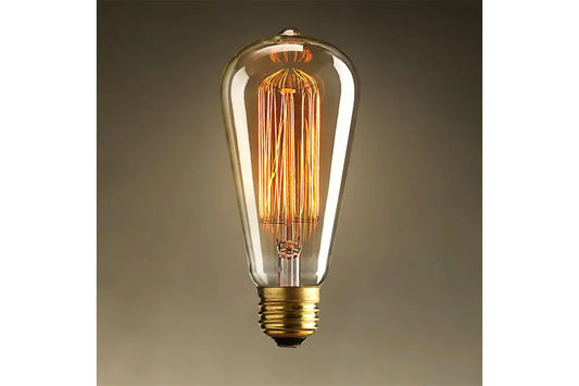 T64 Filament LED Amber Light bulb E27
